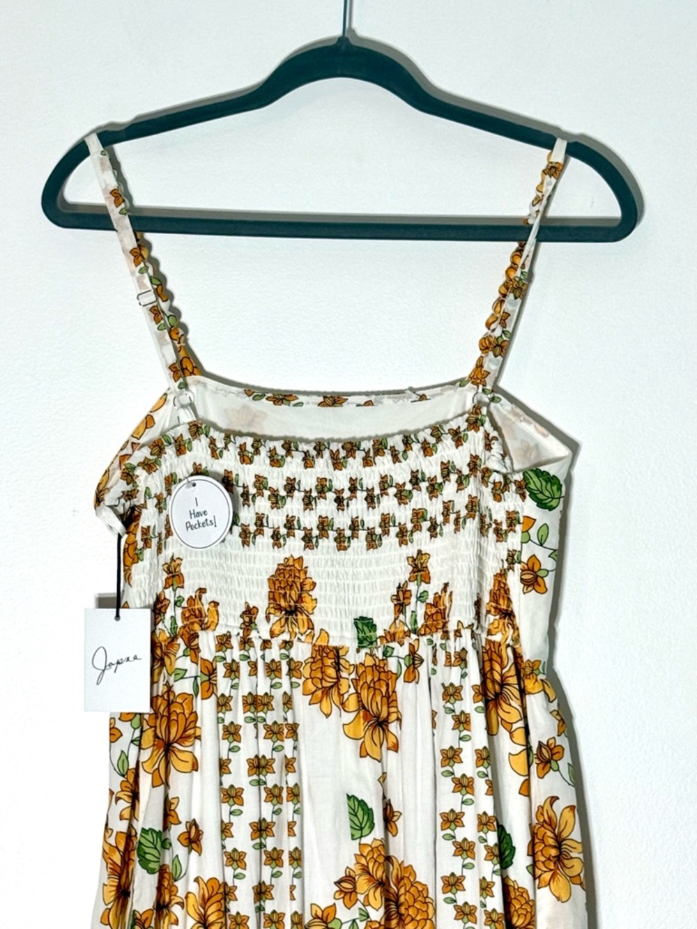 Japan Yellow Dahlia Maxi Dress - Picture 5 of 6